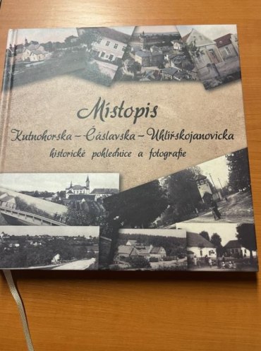 Kniha MÍSTOPIS KUTNOHORSKA-ČÁSLAVSKA-UHLÍŘSKOJANOVICKA