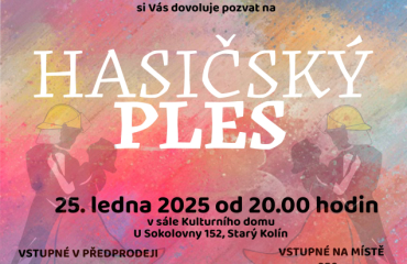 Hasičský ples - Starý Kolín